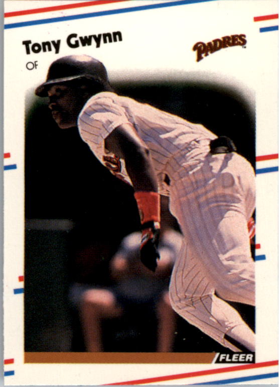 1988 Fleer Mini Baseball Cards 112     Tony Gwynn